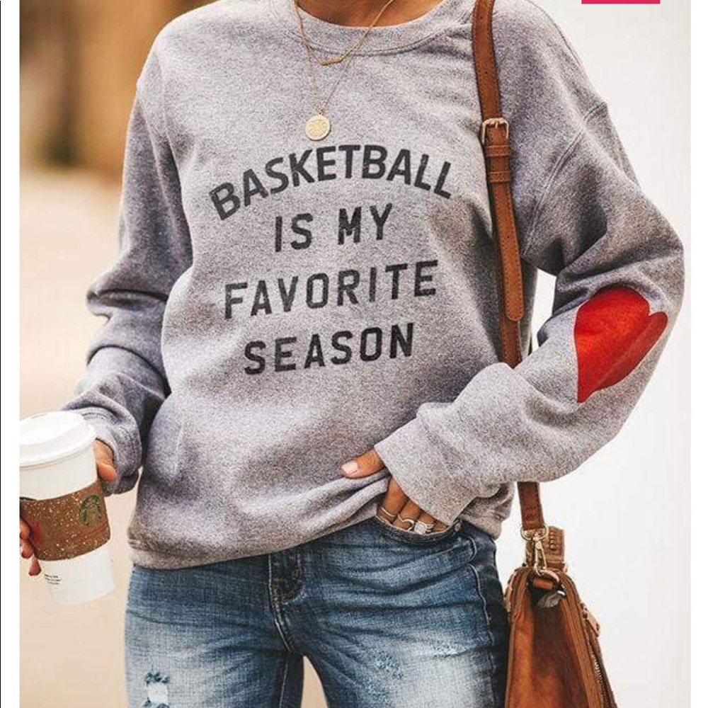 BASKETBALL IS MY FAVORITE SEASON SWEATSHIRT